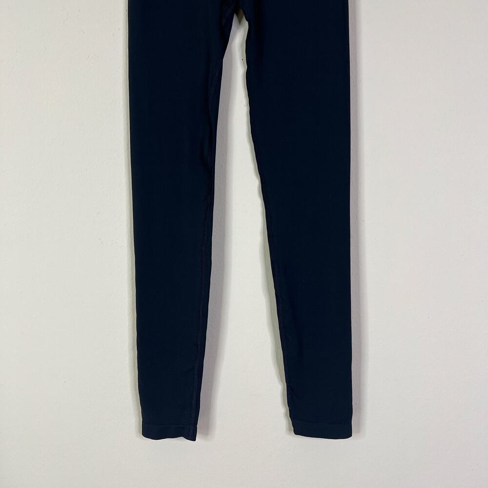 SKIMS | Soft Smoothing Seamless Black High Waist Stretch Leggings Pants Small - Picture 4 of 8